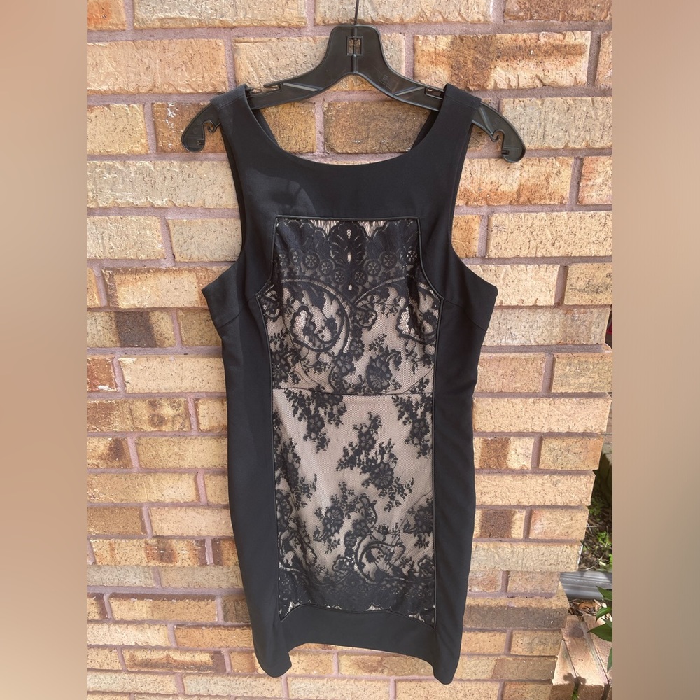 đź–¤Tracy Reese Lace Inset Shift Dress đź–¤ - Picture 3 of 15